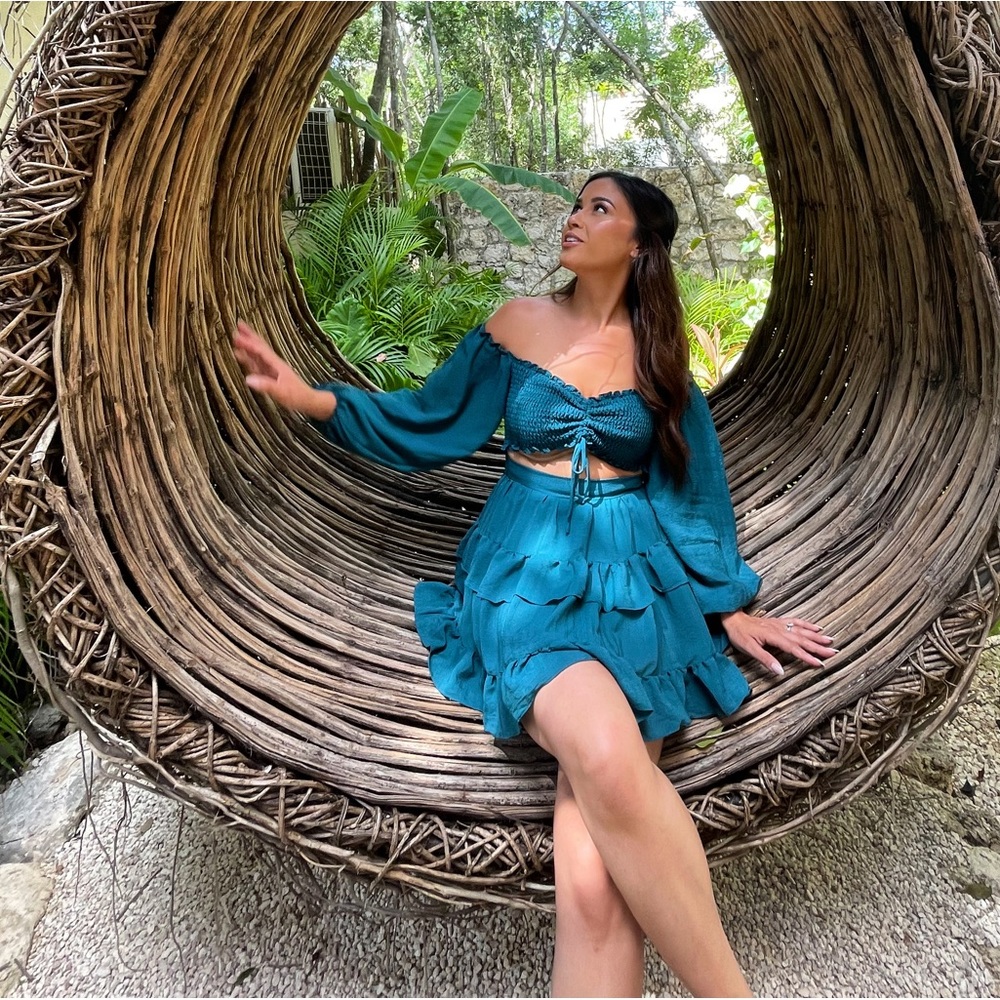 Turquoise dress from Windsor